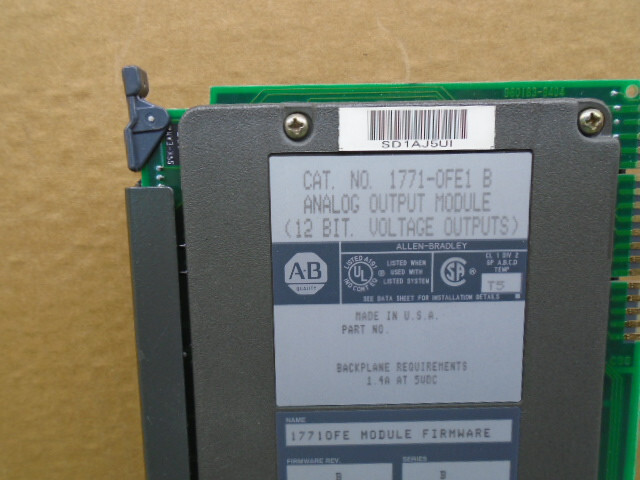 1771-OFE1 /B Allen Bradley PLC 5 Analog Output Module 1771-0FE1 E41