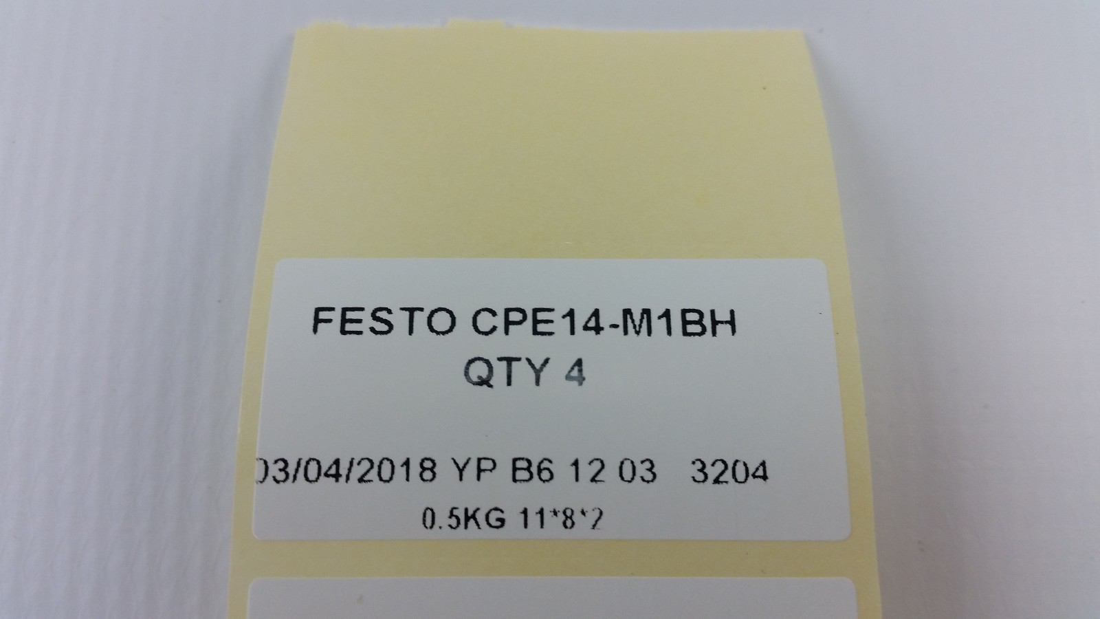 4pcs FESTO CPE14-M1BH-5L-QS-6 196911 LOT OF 4