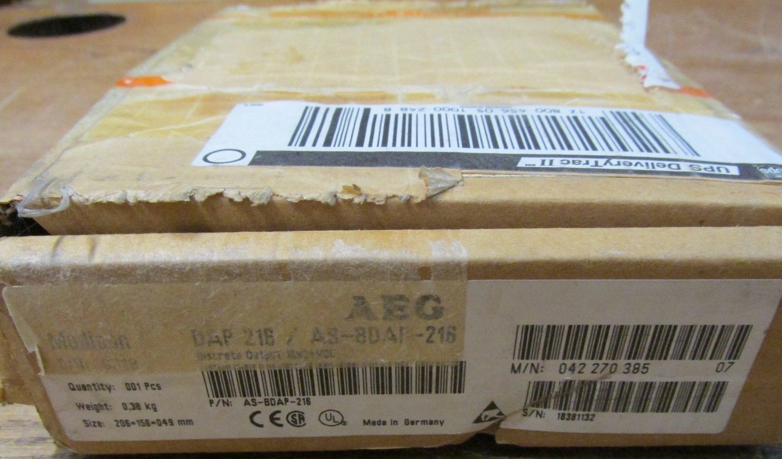 NEW NOS Modicon AEG DAP 216/AS-BDAP-216 Output Module DAP216/AS-BDAP-216