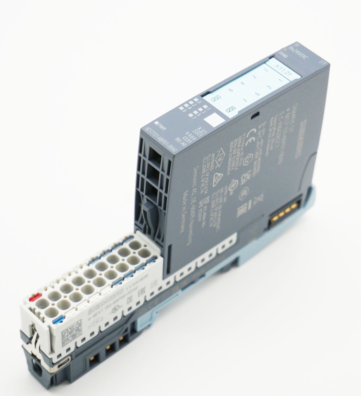 Siemens SIMATIC S7 6ES7131-6BF01-0BA0 E:20 + 6ES7193-6BP00-0DA0 E:21 -used-