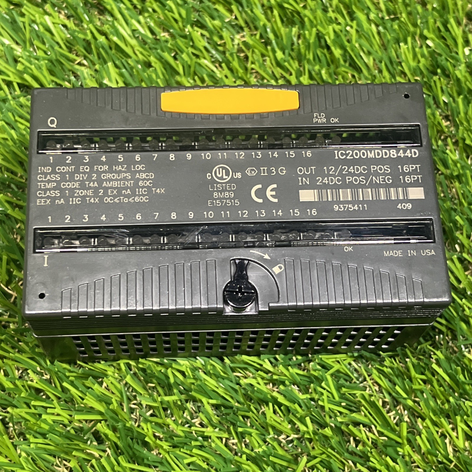 Ge Fanuc IC200MDD844D Input and Output Module Class 1 – Not Tested