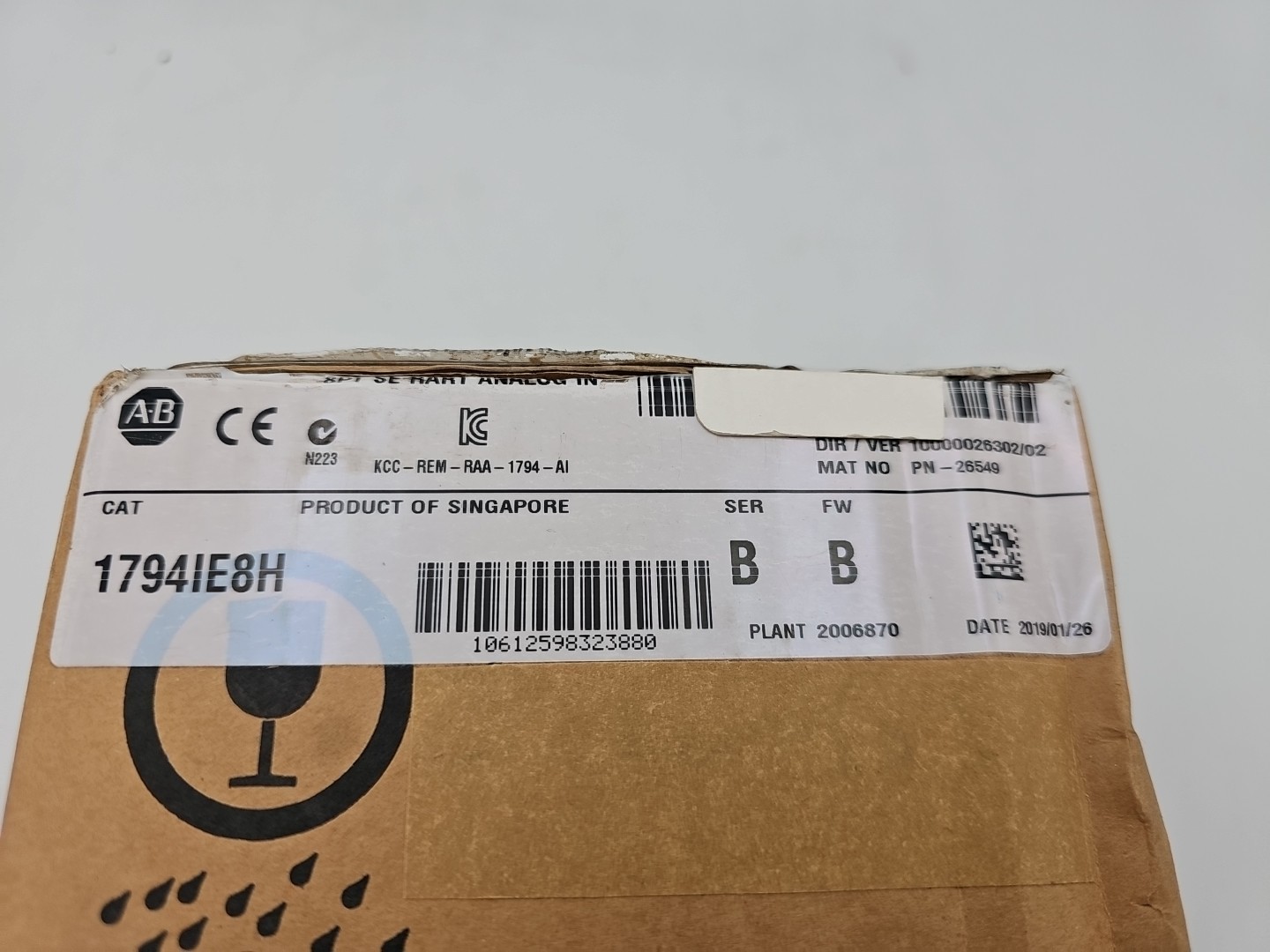 Allen-Bradley 1794-IE8H HART Analog Input Module**NEW OPEN BOX** Texas Stock