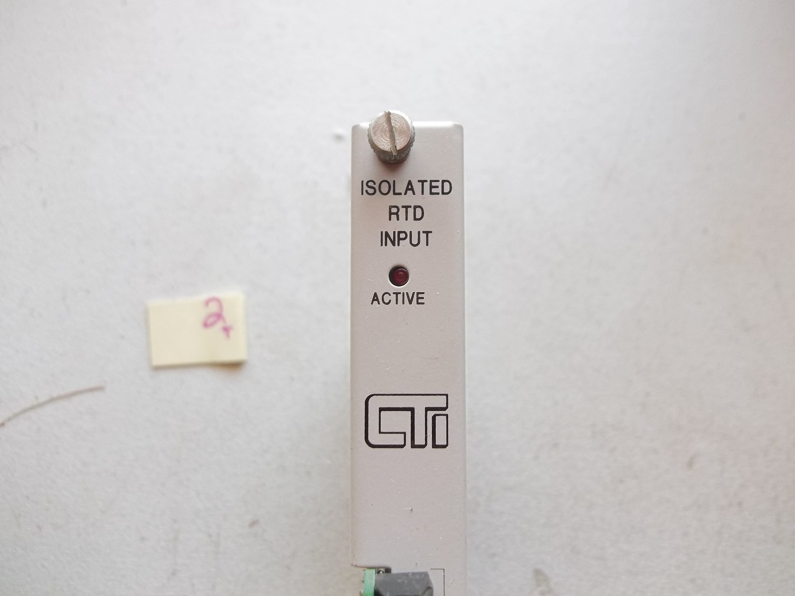 CONTROL TECHNOLOGY CTI 8 CHANNEL ISOLATED RTD INPUT 901B-2552 (674)