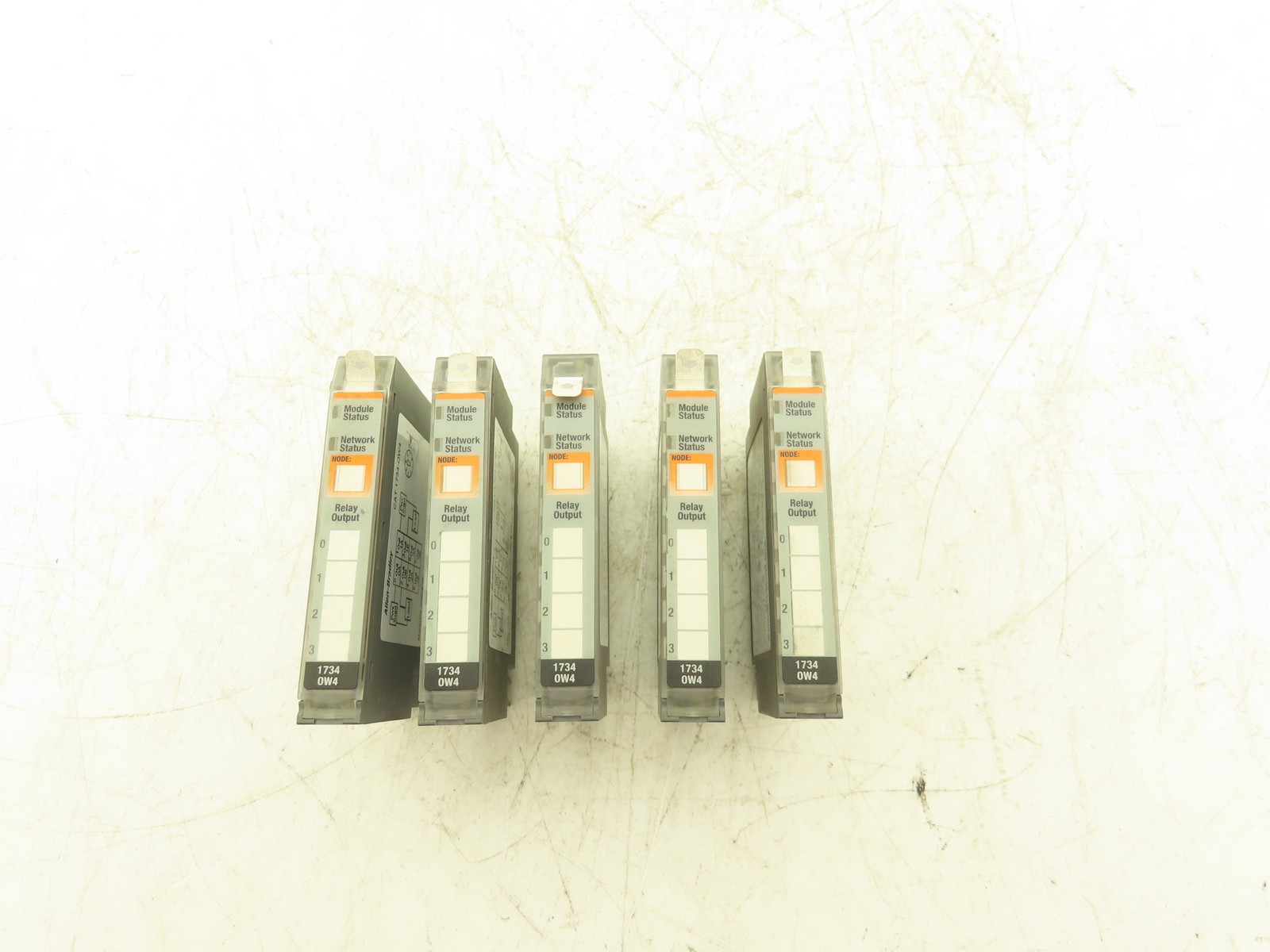 Allen Bradley 1734-OW4 PLC I/O Digital Output Module 24V Ser C FW 3.022 Lot Of 5