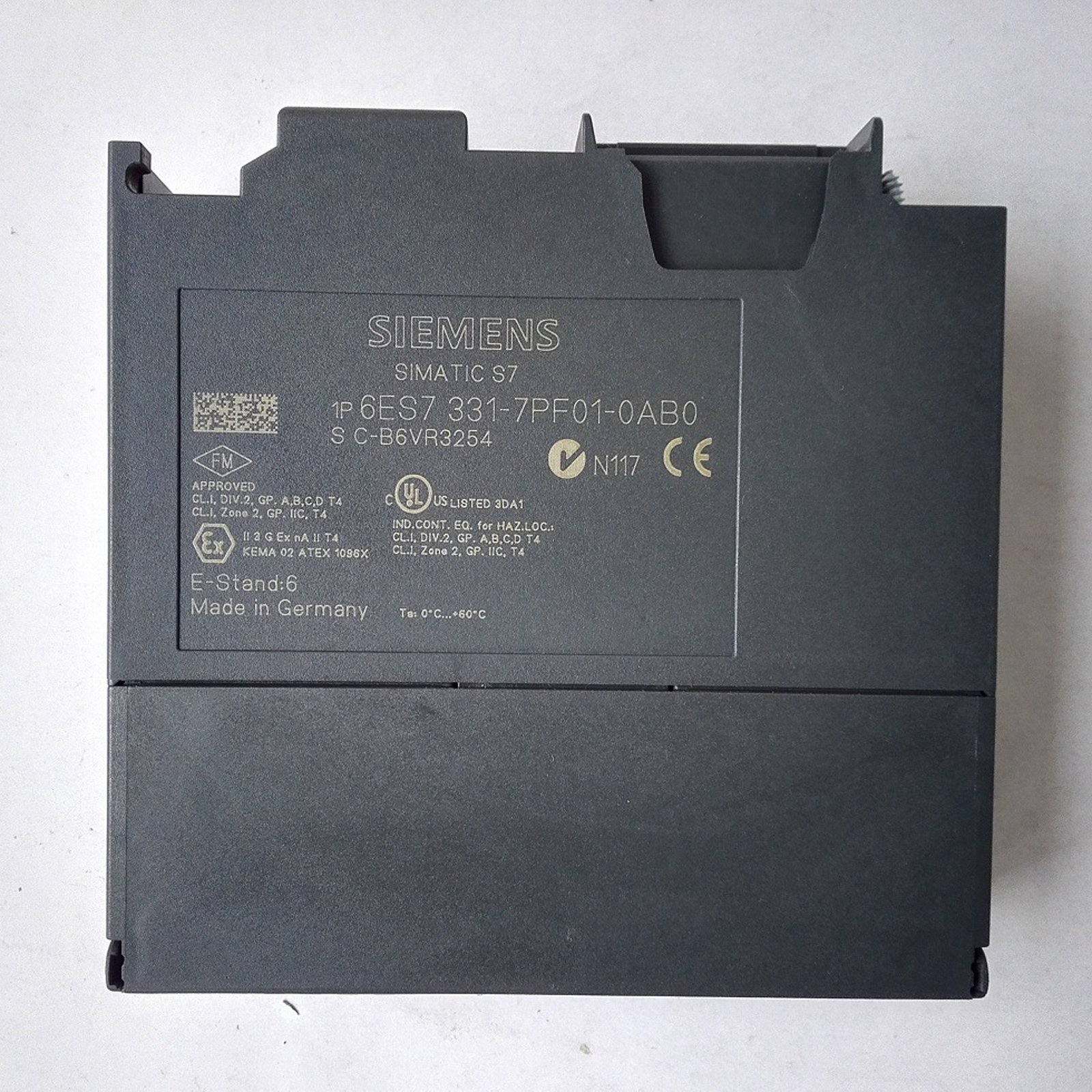 1hp used siemens 6es7 331-7pf01-0ab0 Tested Good condition