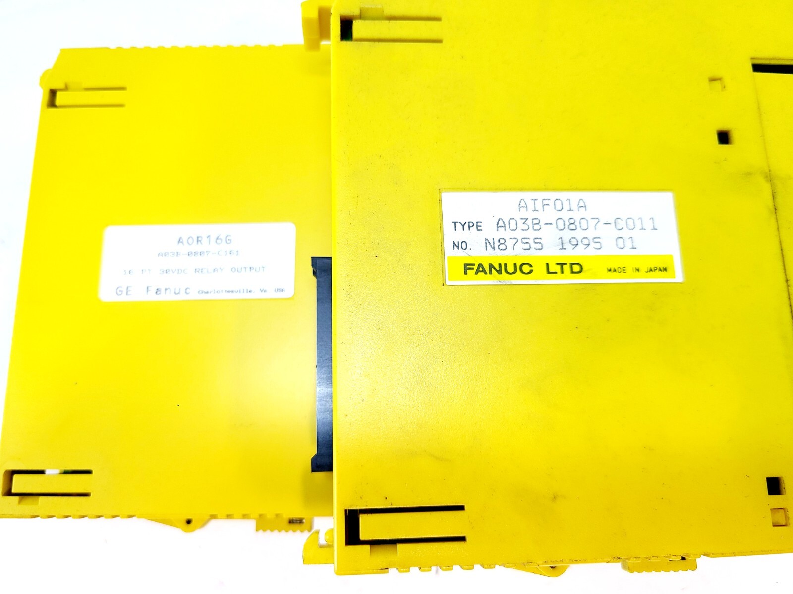 Fanuc CNC ABU10A 03B-0807-C001 11 Module Cards AOD32D2 A03B-0807-C167 AIF01A
