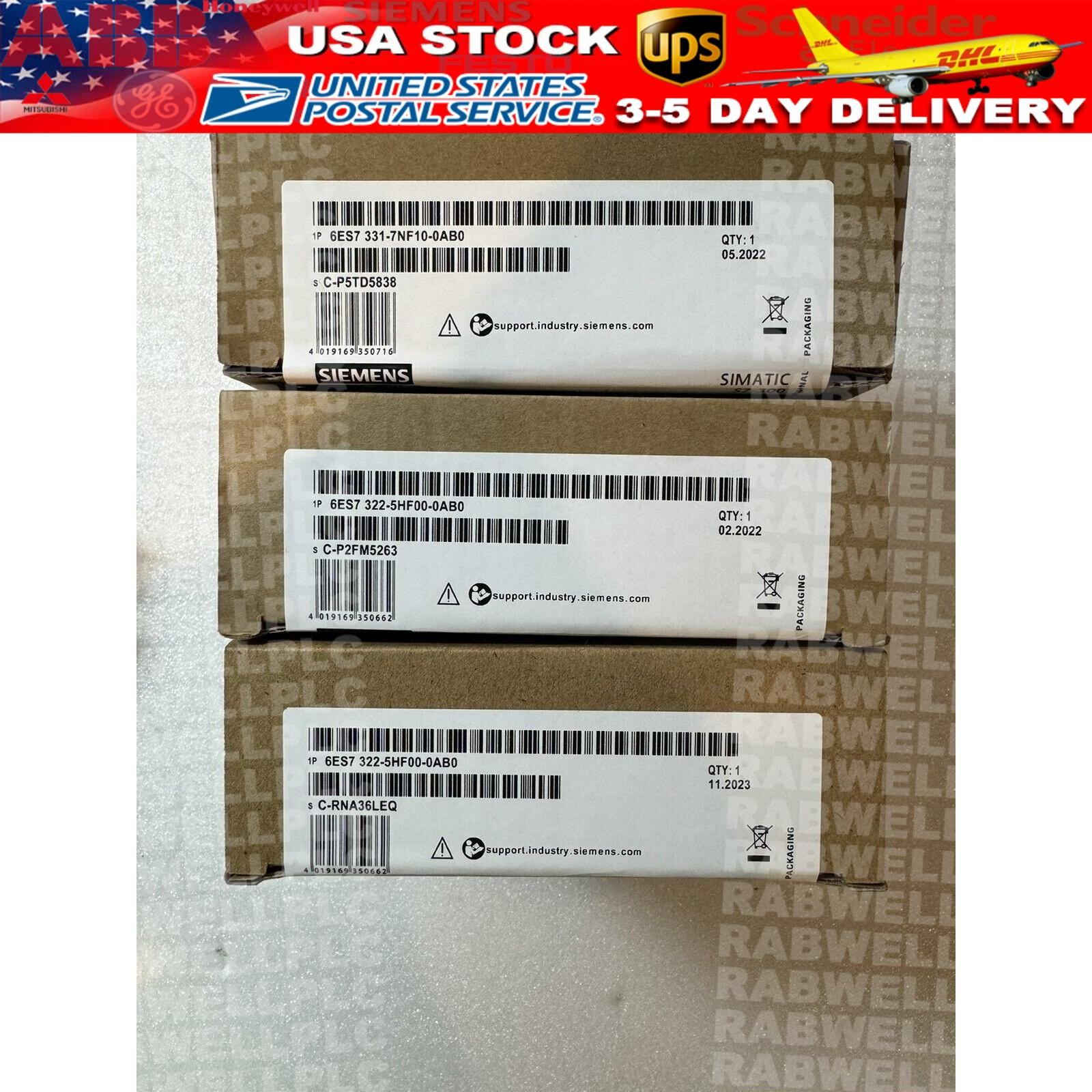 New Siemens 6ES7331-7NF10-0AB0 6ES7 331-7NF10-0AB0 S7-300 Analog input SM 331