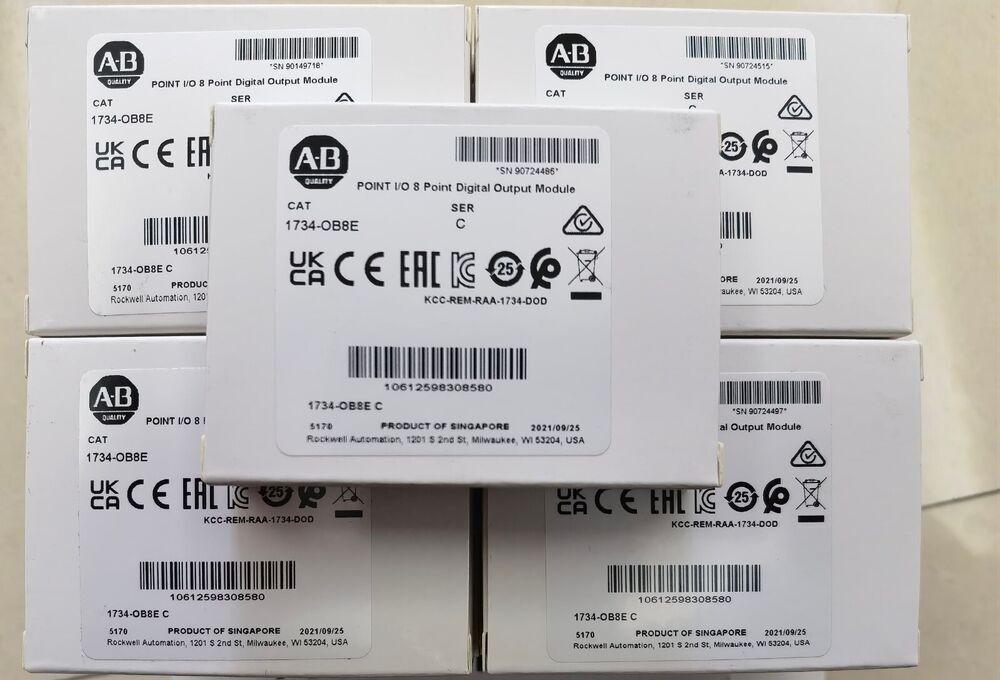 Brand New AB 1734-OB8E Point I/O 8-Channel Output Module 1734OB8E Same Day Ship