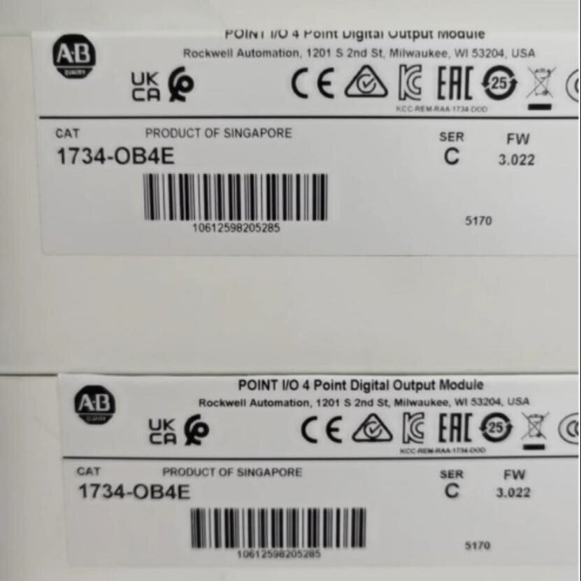 New Factory Sealed AB 1734-OB4E SER 4 Point Output Module 1734OB4E