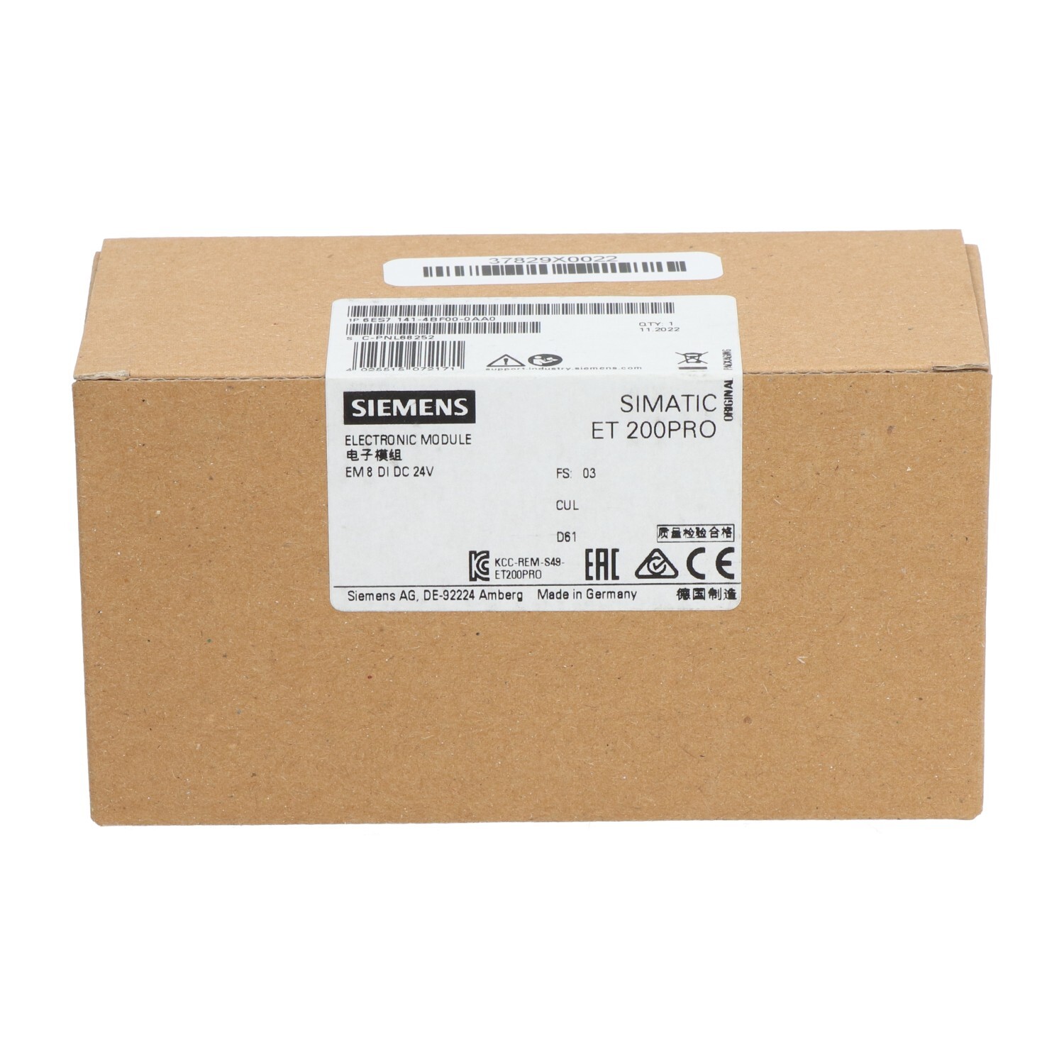 Siemens 6ES7141-4BF00-0AA0 SIMATIC DP Electronic Module New NFP Sealed