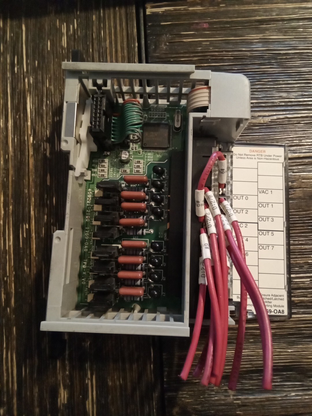Allen-Bradley 1769-OA8 Series A Module.