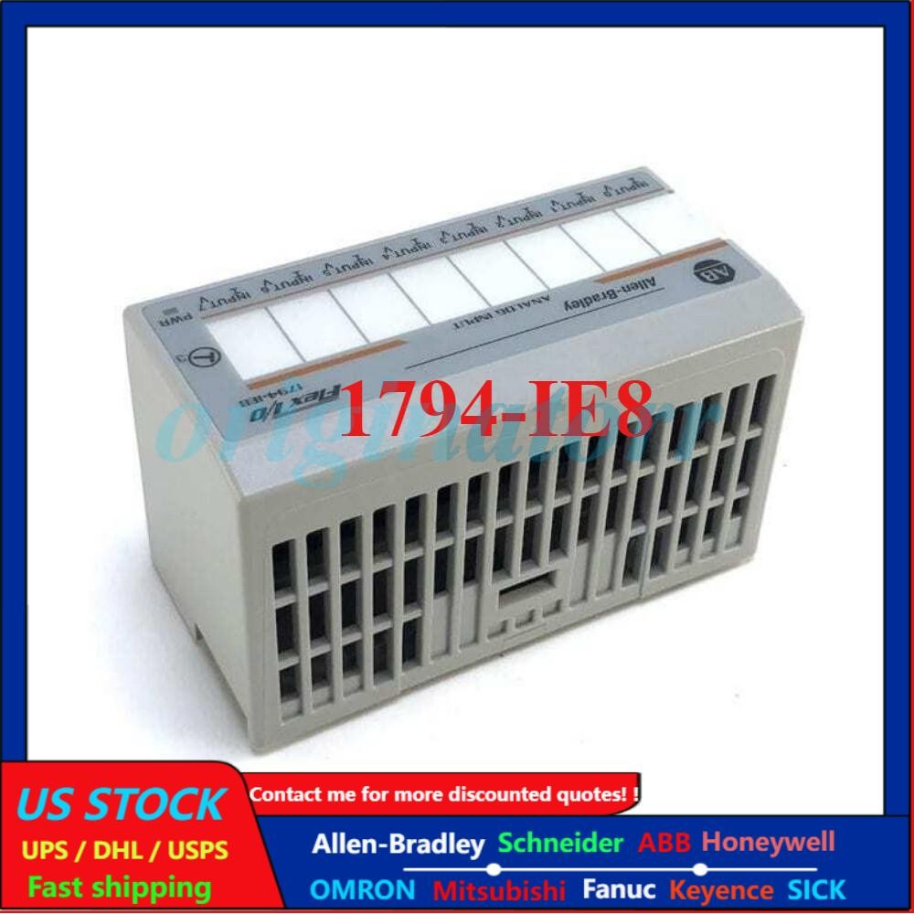 Allen Bradley 1794-IE8 AB 1794IE8 /B Flex 8 PointAnalog Input Module ! AB