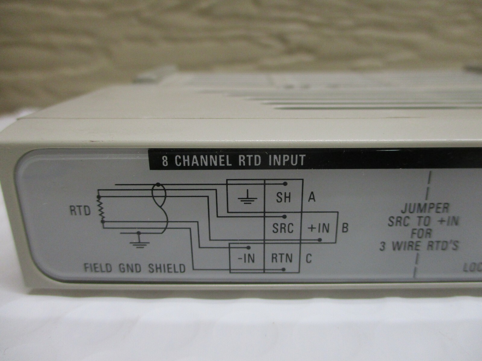 Emerson Ovation 5X00121G01 8 Channel RTD Input USED FREE SHIPPING