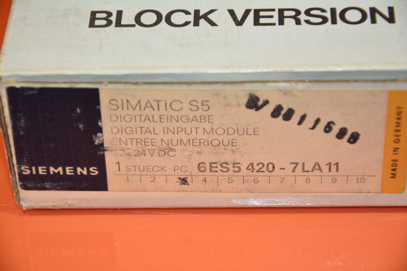 Siemens 6ES5 420-7LA11 Digital Input Digital Input Module
