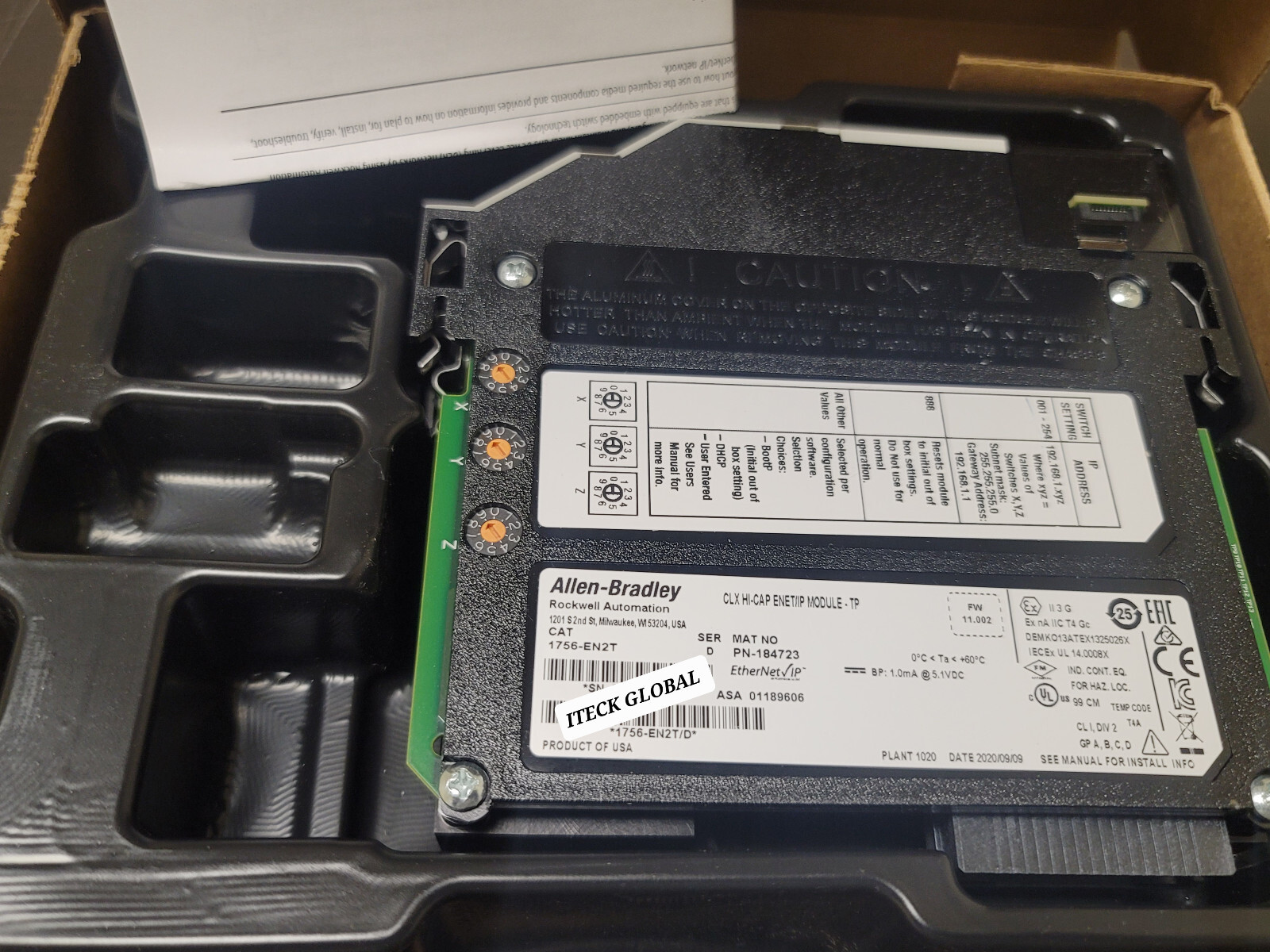 Allen Bradley 1756-EN2T /D New other Non original box