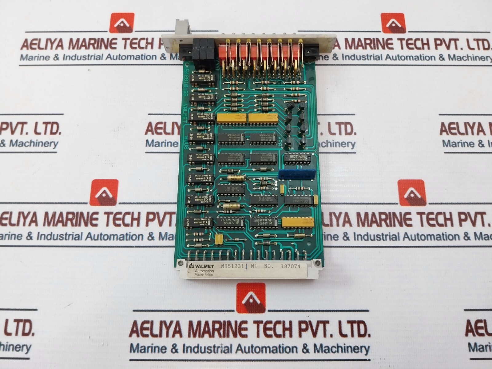 Valmet Automation BOU8 Board Output Unit 8 Channel 542810-6A M8512311 M1