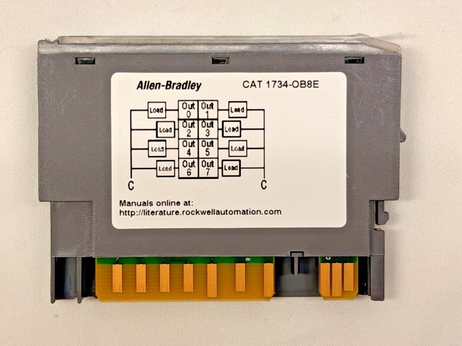 Allen-Bradley 1734-OB8E Ser C POINT I/O 8-Pt 24VDC Source Output Module New OB