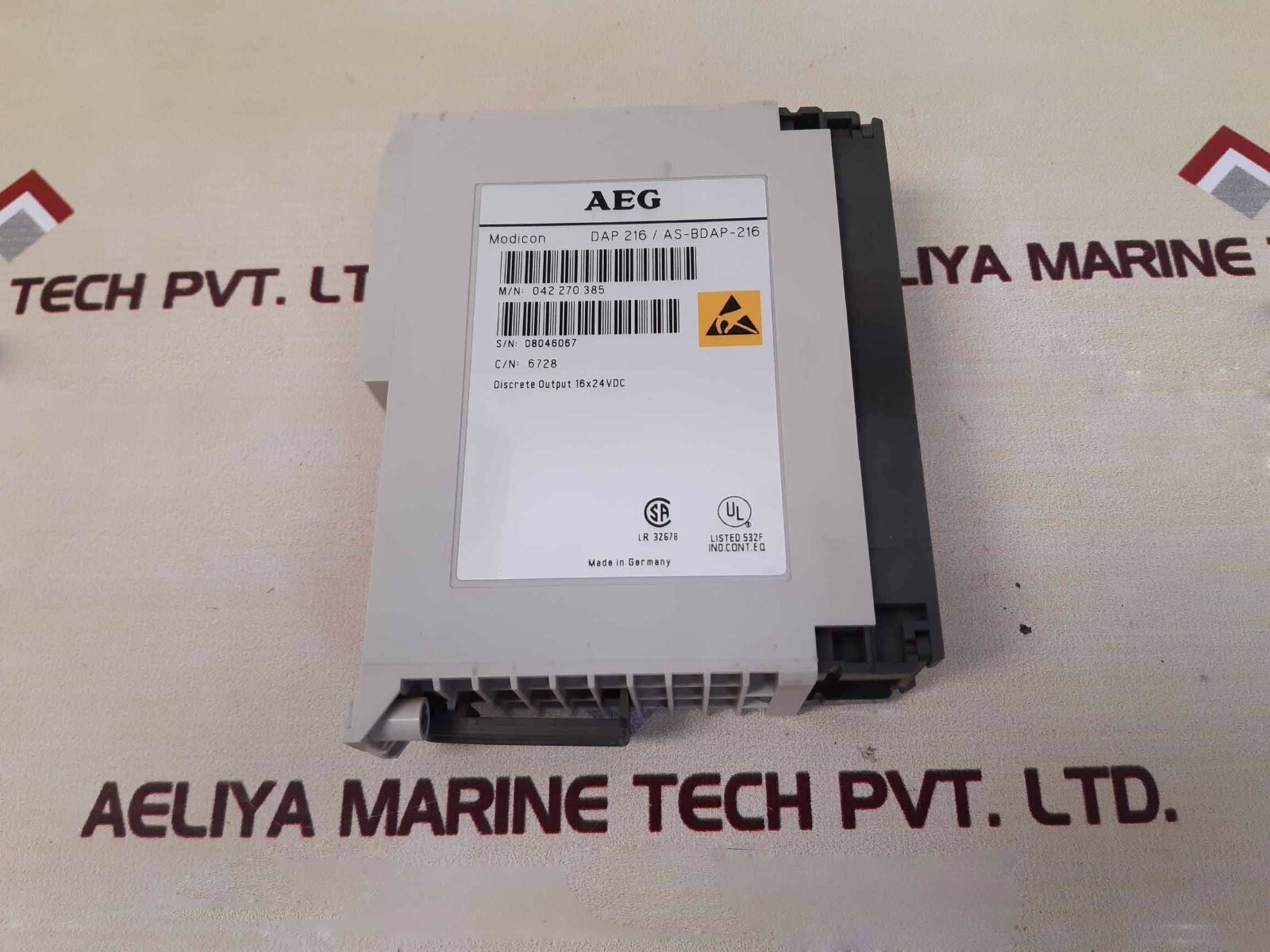 Aeg modicon dap 216/as-bdap-216 output module
