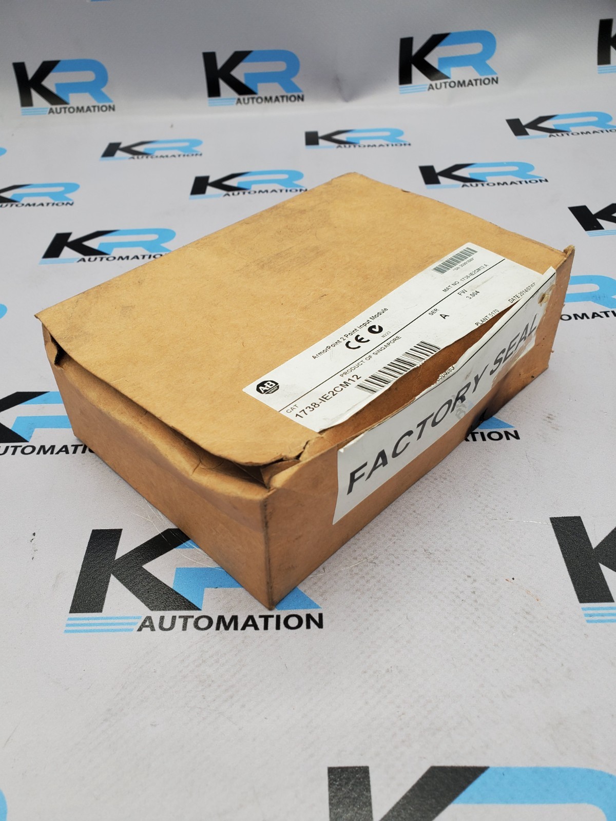 Surplus Pre-Owned Allen-Bradley 1738-IE2CM12 ArmorPoint 2 Point Input Module