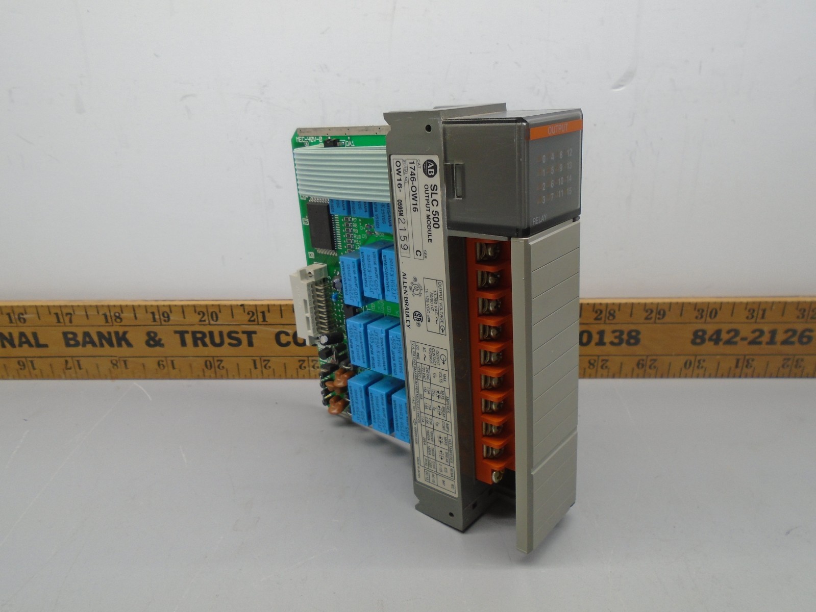 Allen Bradley 1746-OW16 /C SLC 500 Relay Output Module 1746-0W16 1746OW16 N17