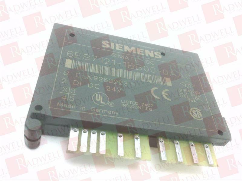 SIEMENS 6ES7121-1BB00-0AA0-EACH / 6ES71211BB000AA0EACH (NEW IN BOX)