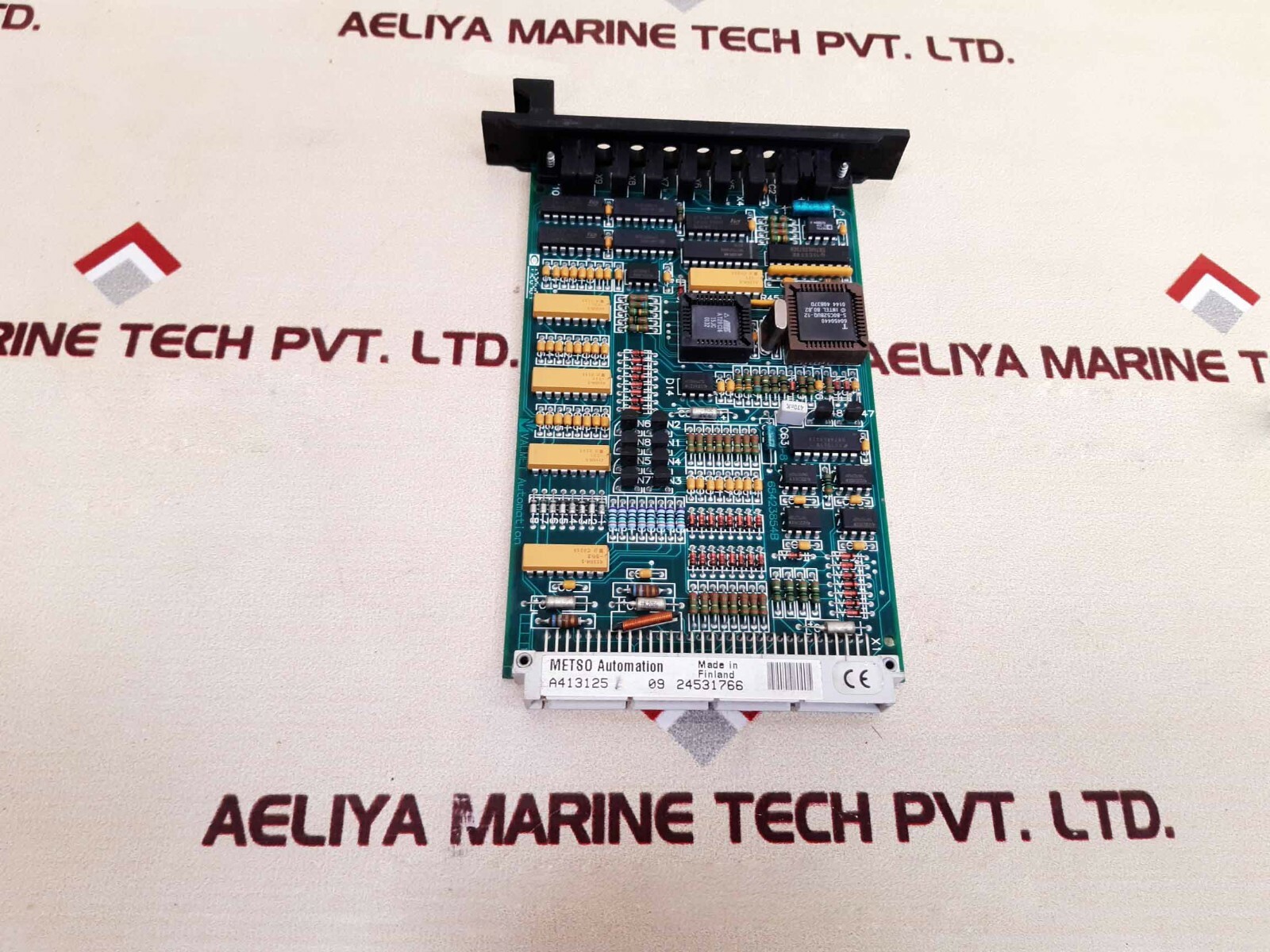 VALMET AIU-8 Analog Input Module 65423854A T120B 94V