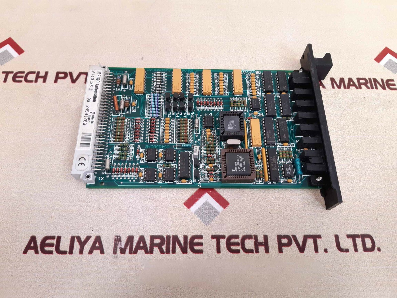 VALMET AIU-8 Analog Input Module 65423854A T120B 94V