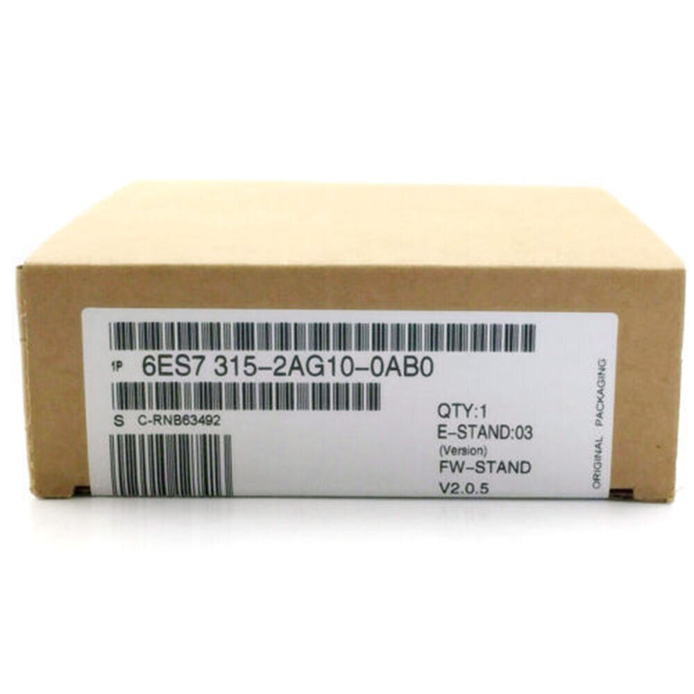 6ES7315-2AG10-0AB0 1 PIECE NEW SIEMENS CENTRAL UNIT 6ES73152AG100AB0