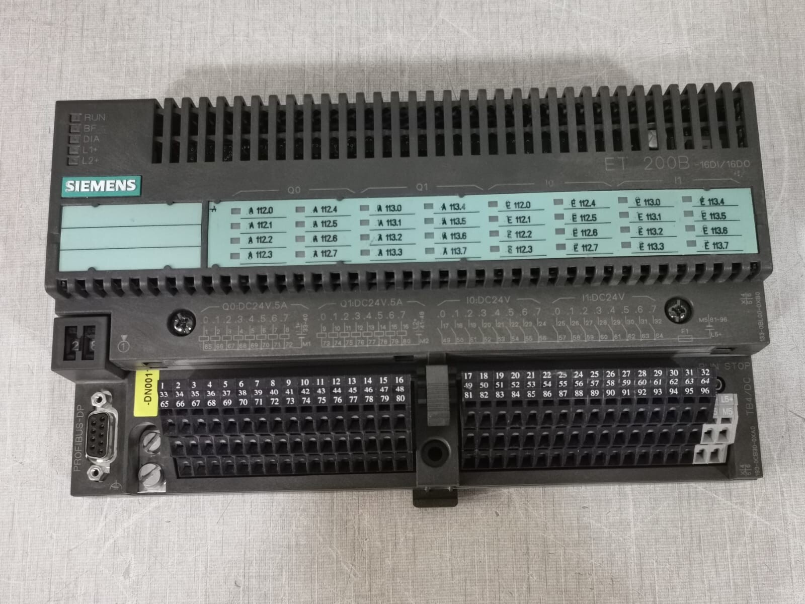 Siemens ET200B-16DI/16DO PLC Module Lot 2