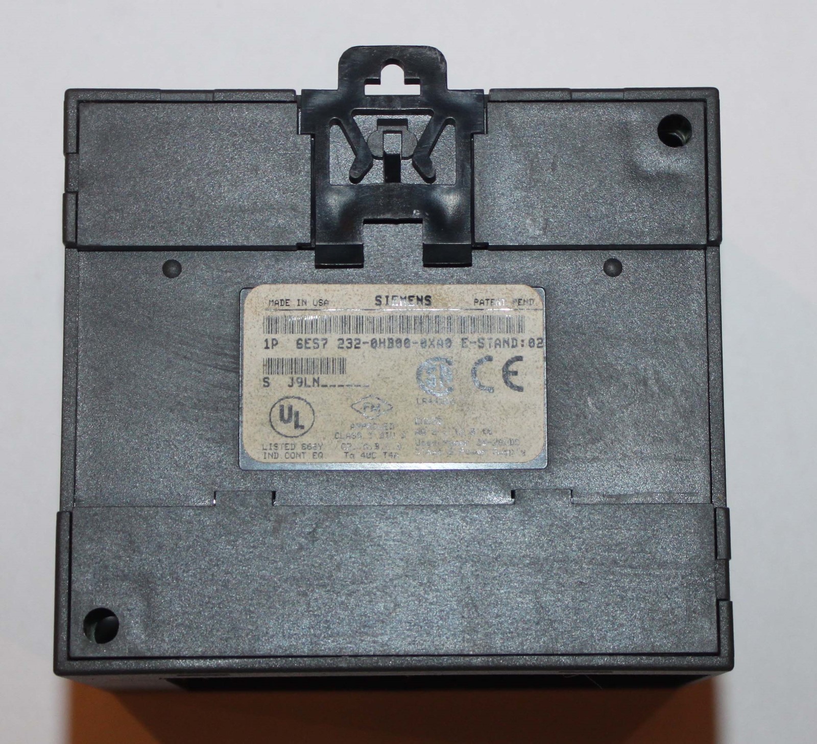SIEMENS S7-200 EM 232 SIMATIC 6ES7 232-0HB00-0XA0 2x ANALOG OUTPUT 12Bit