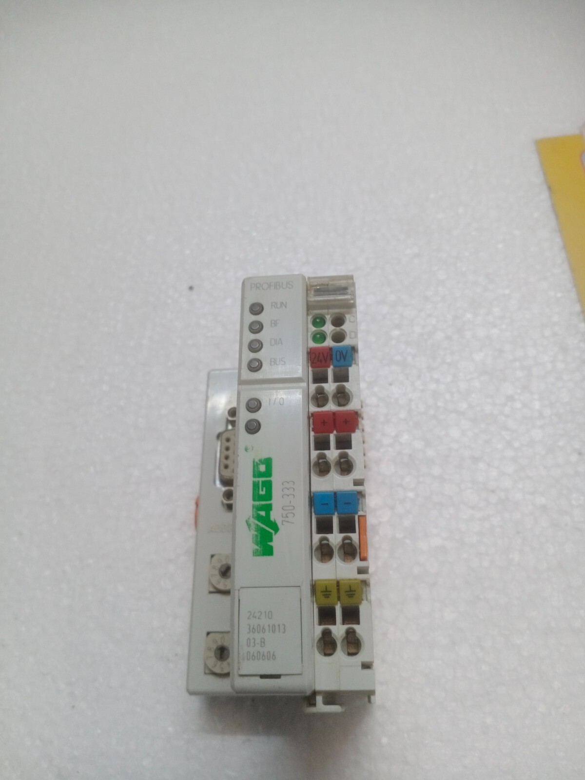 USED TESTED 6PCS WAGO 750-333 Fieldbus Coupler Profibus DP V1750 Series 6PCS LOT