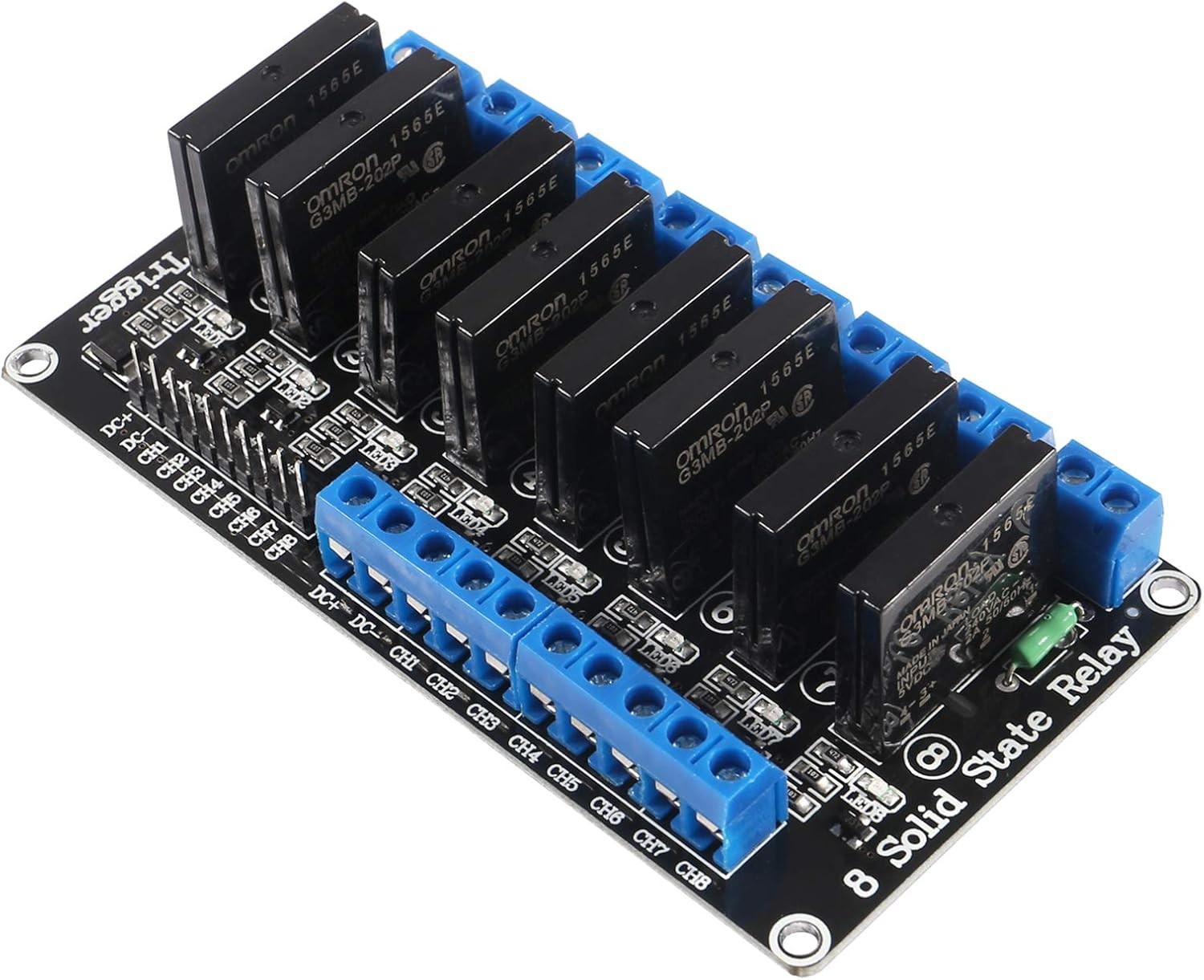 8 Channel 5V Solid State Relay Module Board 1PCS
