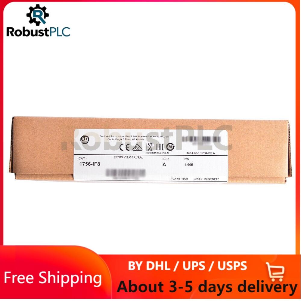 New Allen-Bradley 1756-IF8 ControlLogix 8 Point A/I Module 1756-IF8 US