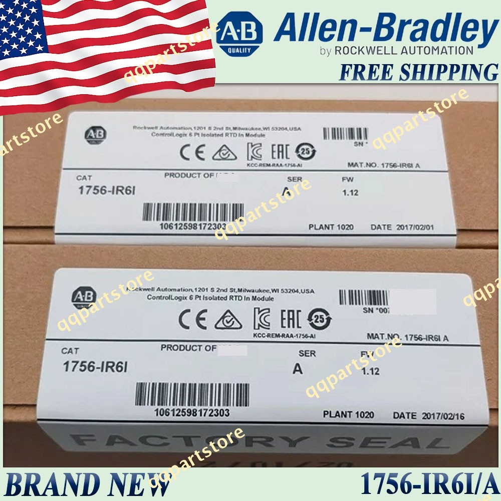 Sealed AB 1756-IR6I / A ControlLogix 6 Pt Isolated RTD In Module