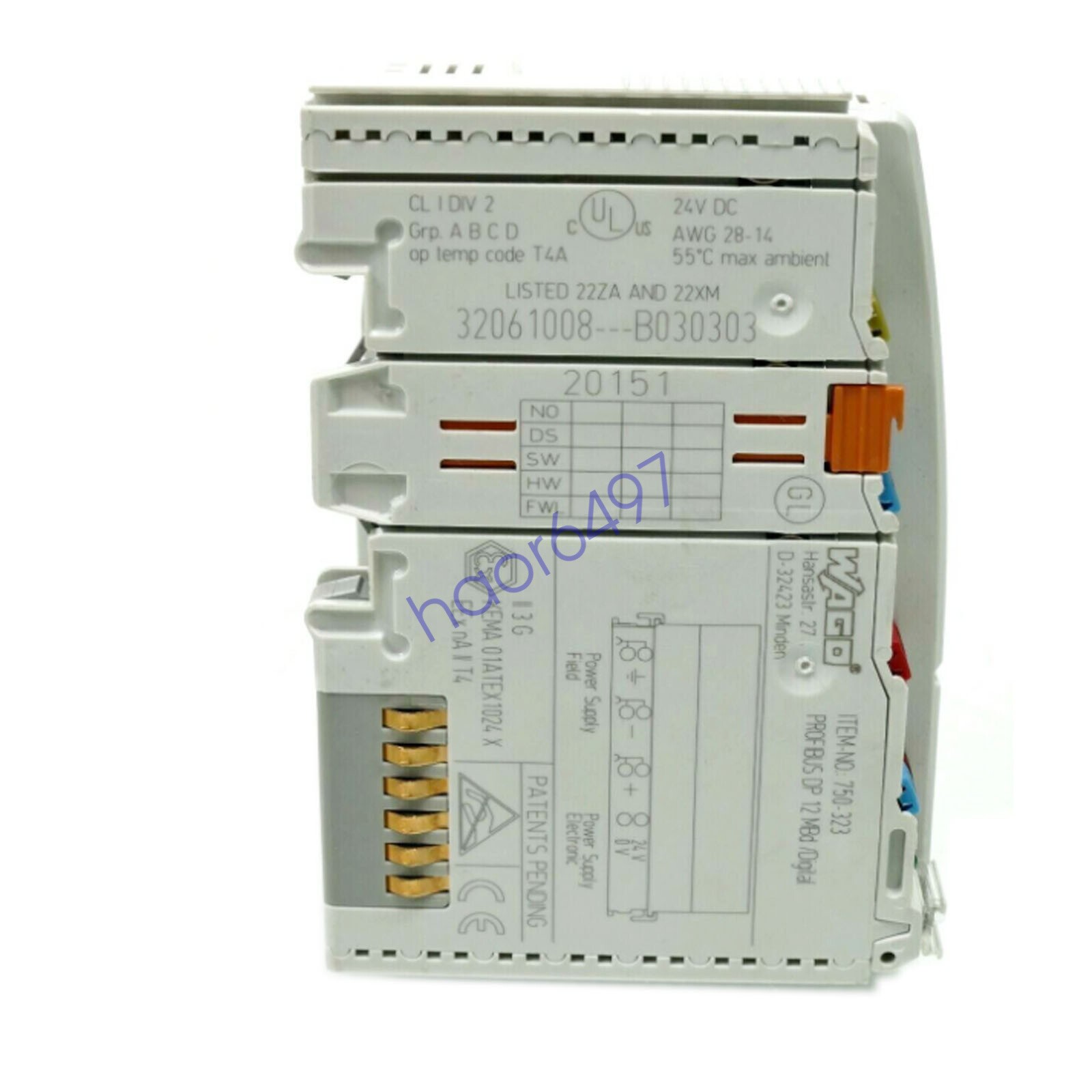 1PC NEW WAGO 750-323 Profibus DP module 750-323