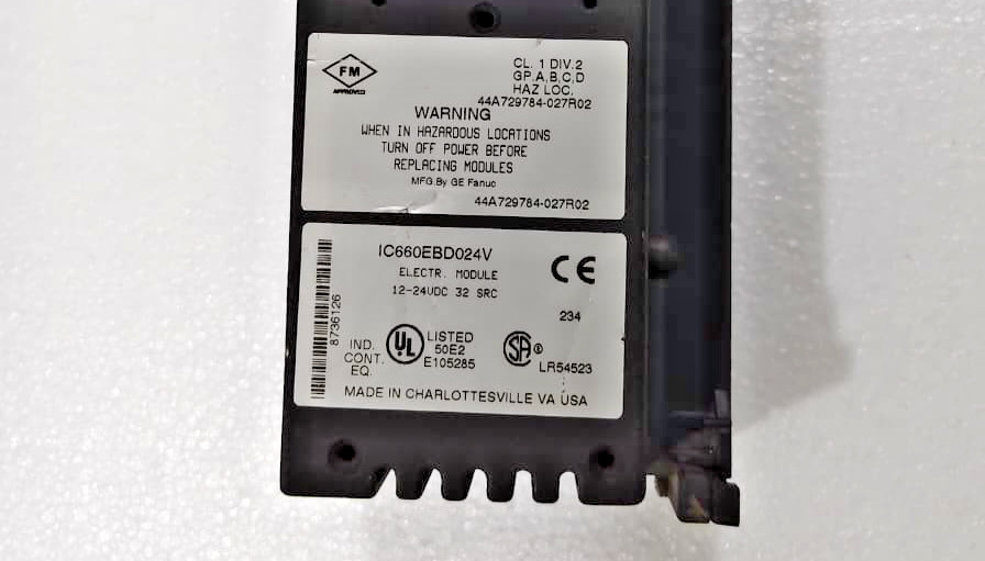 FANUC IC660EBD024 / With IC660TBD024L Terminal / IC660EBD024V