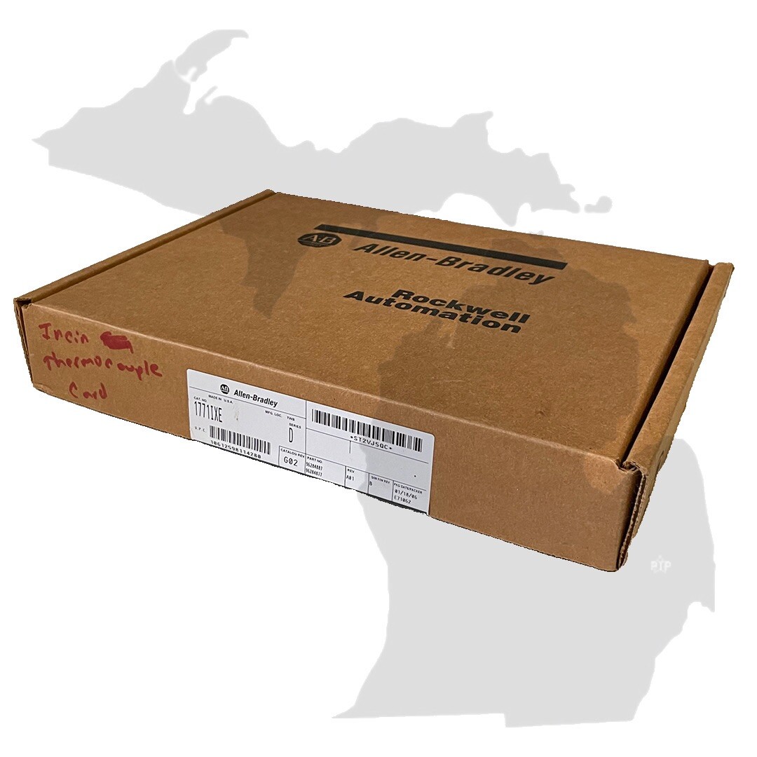 NEW SEALED ALLEN BRADLEY 1771-IXE /D PLC-5 8-PT THERMOCOUPLE MILLIVOLT 1771IXE