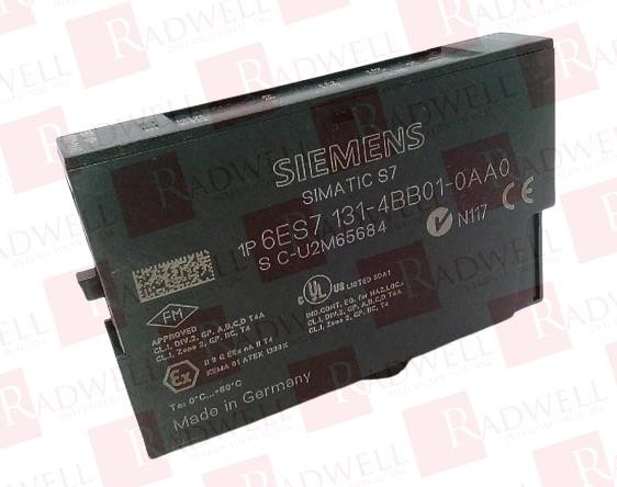 SIEMENS 6ES7131-4BB01-0AA0-EACH / 6ES71314BB010AA0EACH (USED)