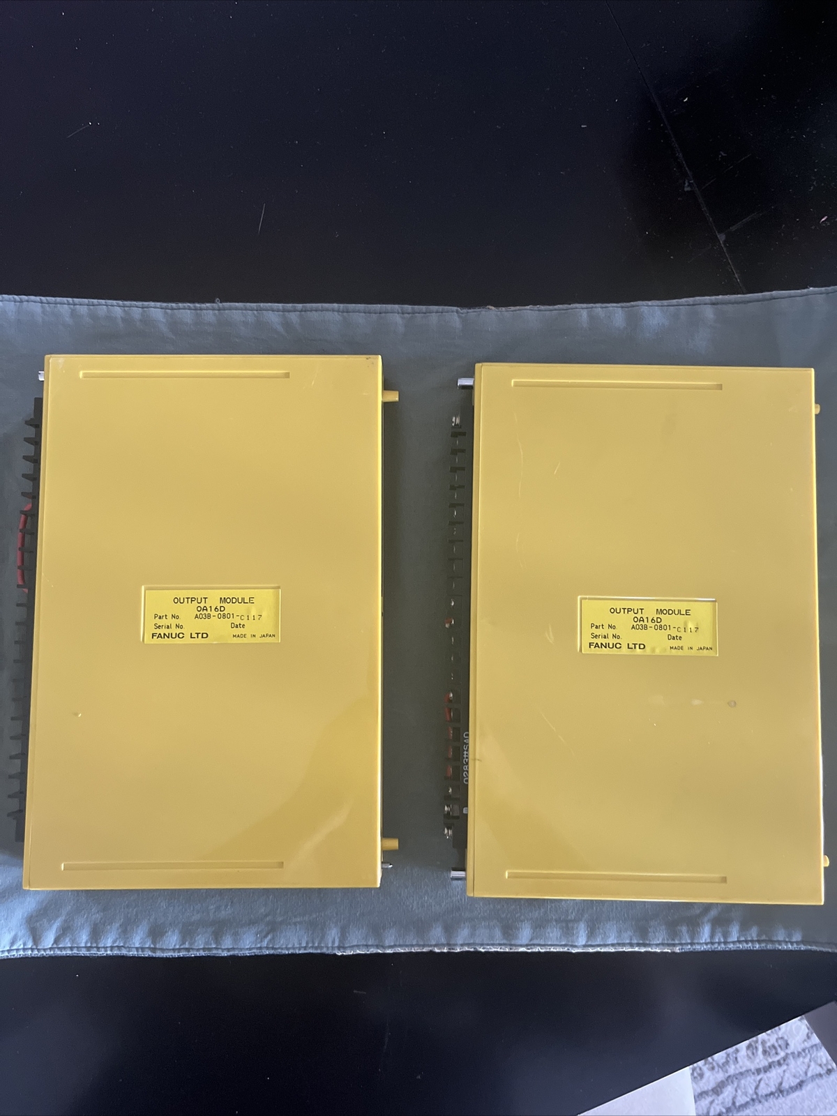 Lot Of (2) Fanuc LTD IA16D A03B-0801-C117
