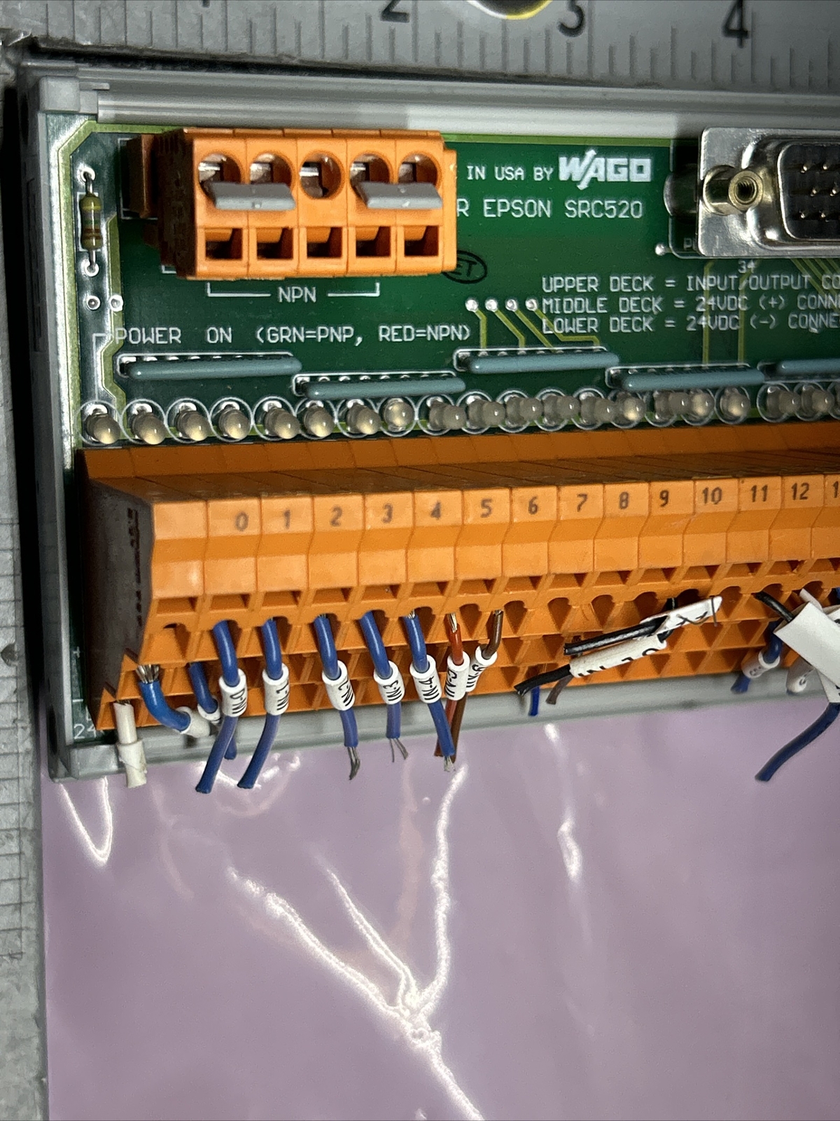WAGO 51012031 I/O PCB SPL for EPSON SRC520_MULTIPLE IN STOCK_WARRANTY_FAST SHIP!