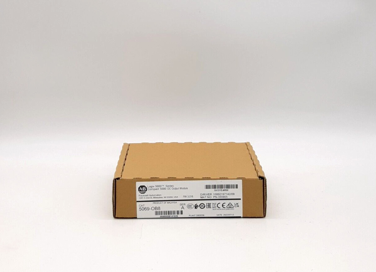 Allen-Bradley 5069-OB8 Logix 5000 DC Output Module *2022 – FACTORY SEALED