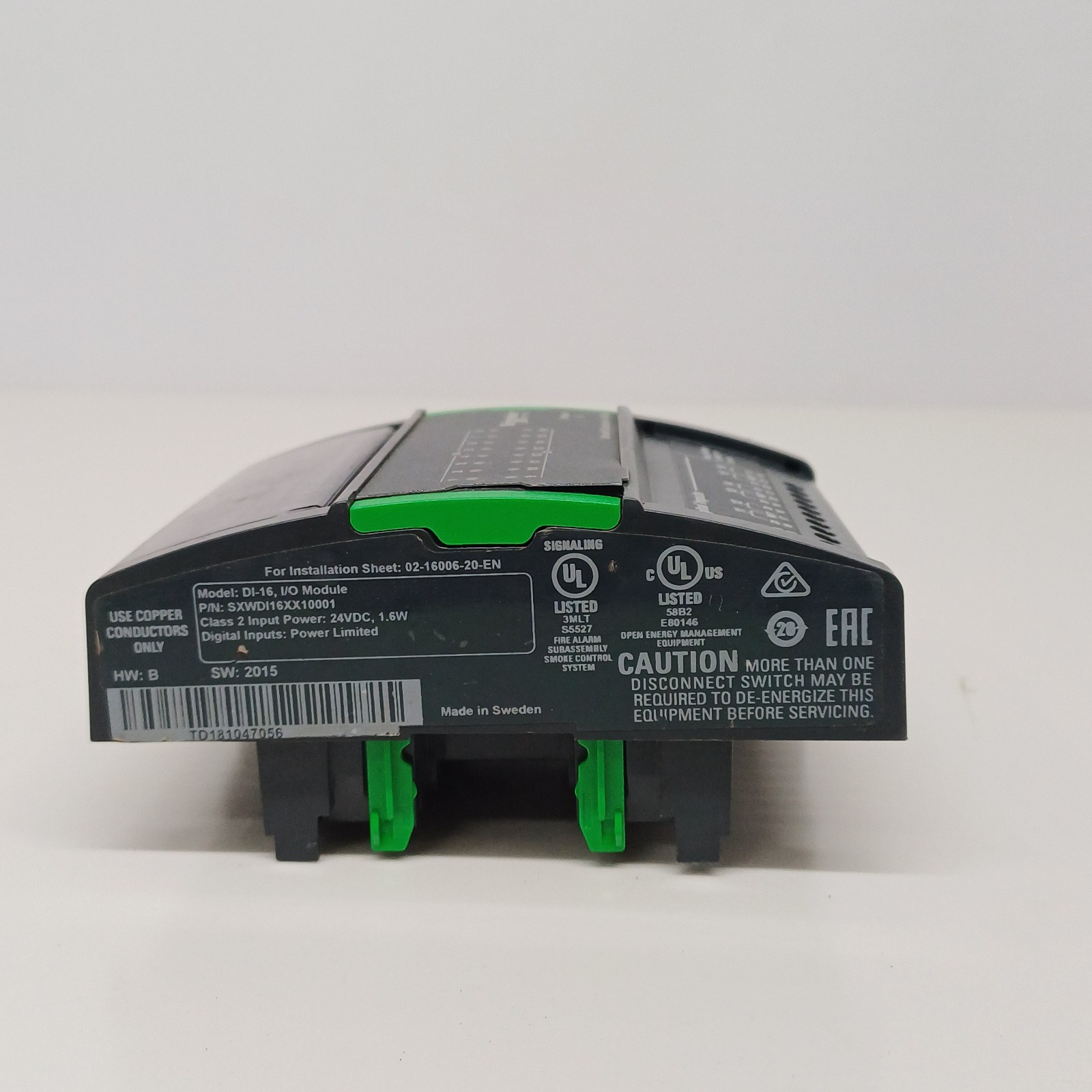 NEW SCHNEIDER DI-16 SXWDI16XX10001 SMARTX CONTROLLER DI-16 MODULE SWEDEN