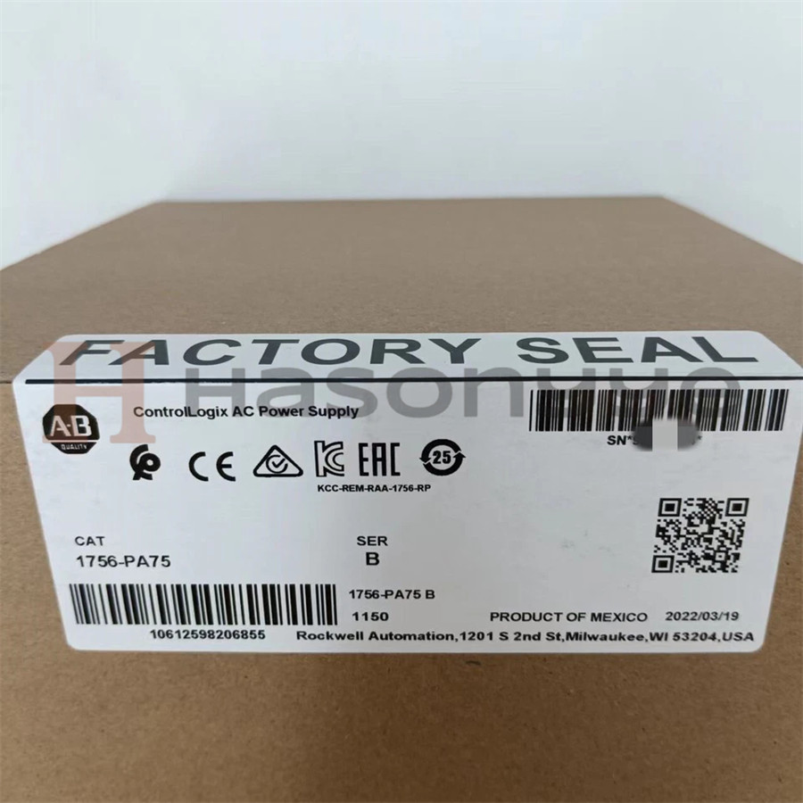 New Sealed Allen-Bradley 1756-PA75 Fast Shipping
