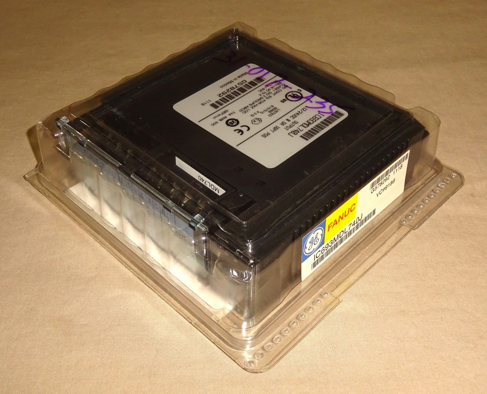 GE Fanuc IC693MDL740J Module General Electric NEW