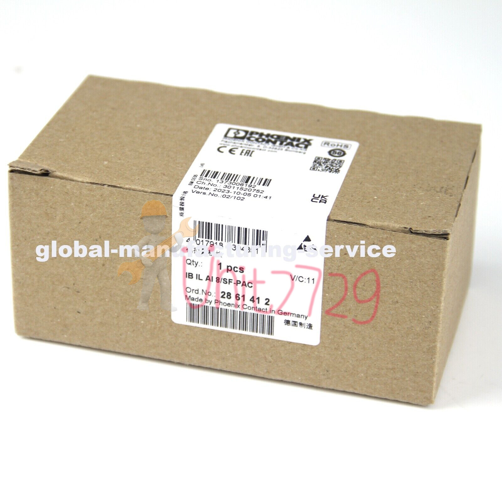 1PC NEW Phoenix Contact IB IL AI 8 /SF-PAC 2861412 module