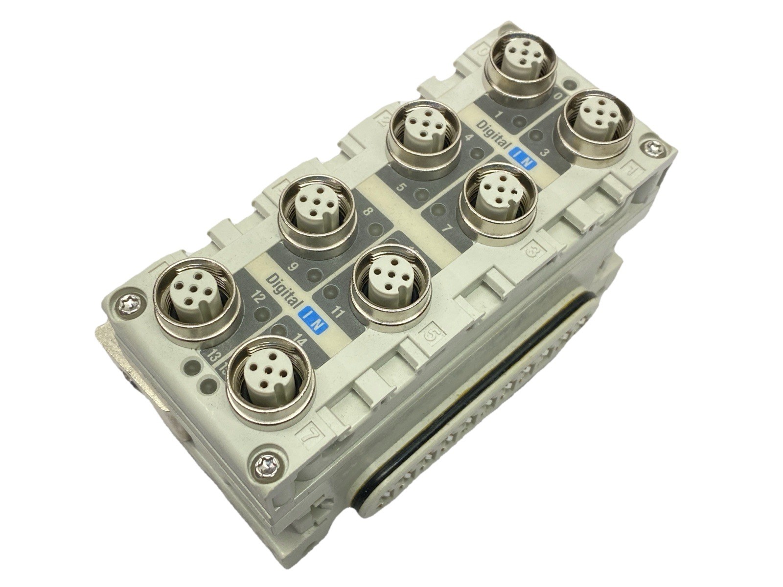 SMC EX600-DXPD Digital Input Module 8x Female M12 5-Pin