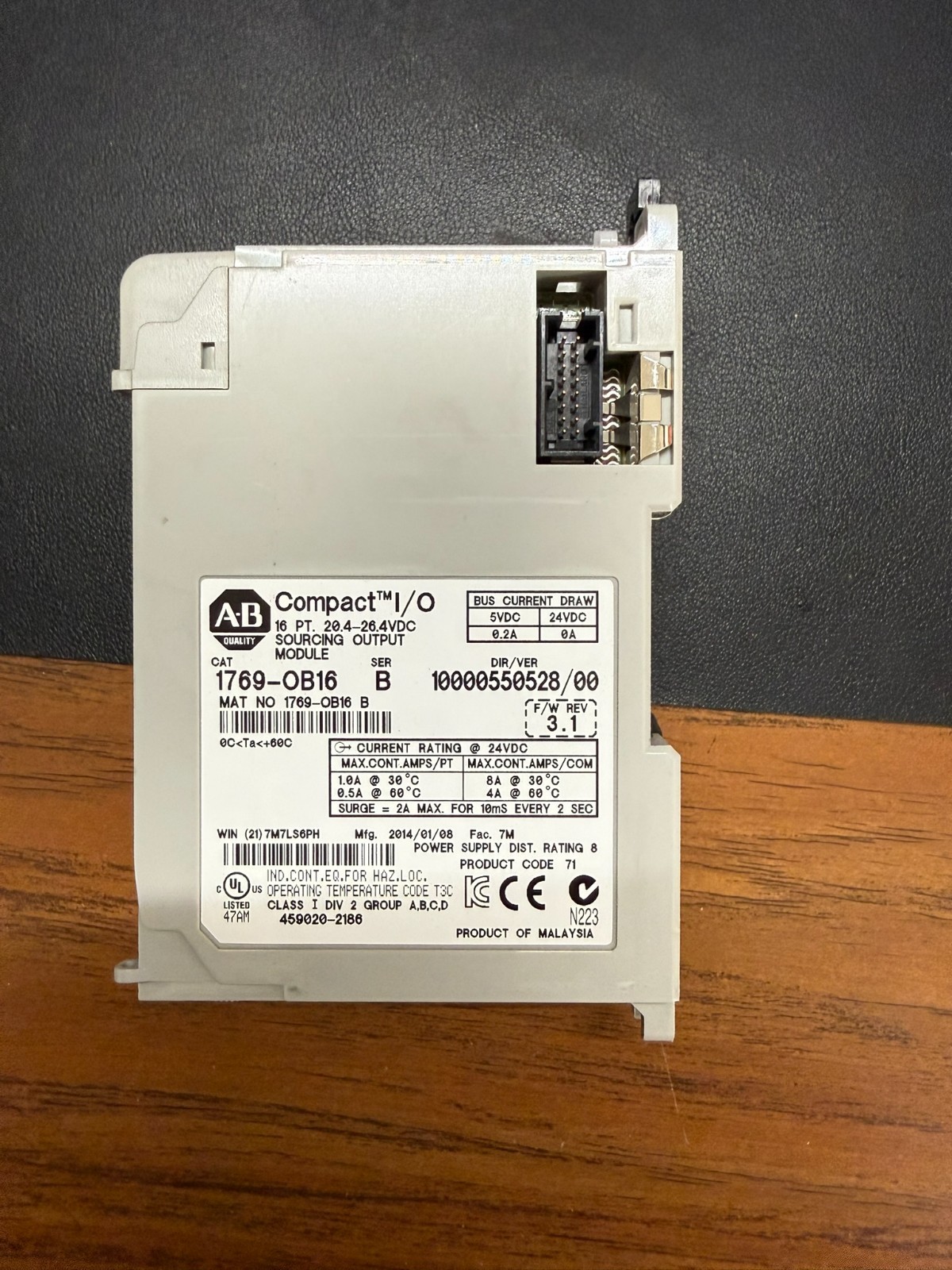 Allen-Bradley 1769-OB16 PLC Output Module
