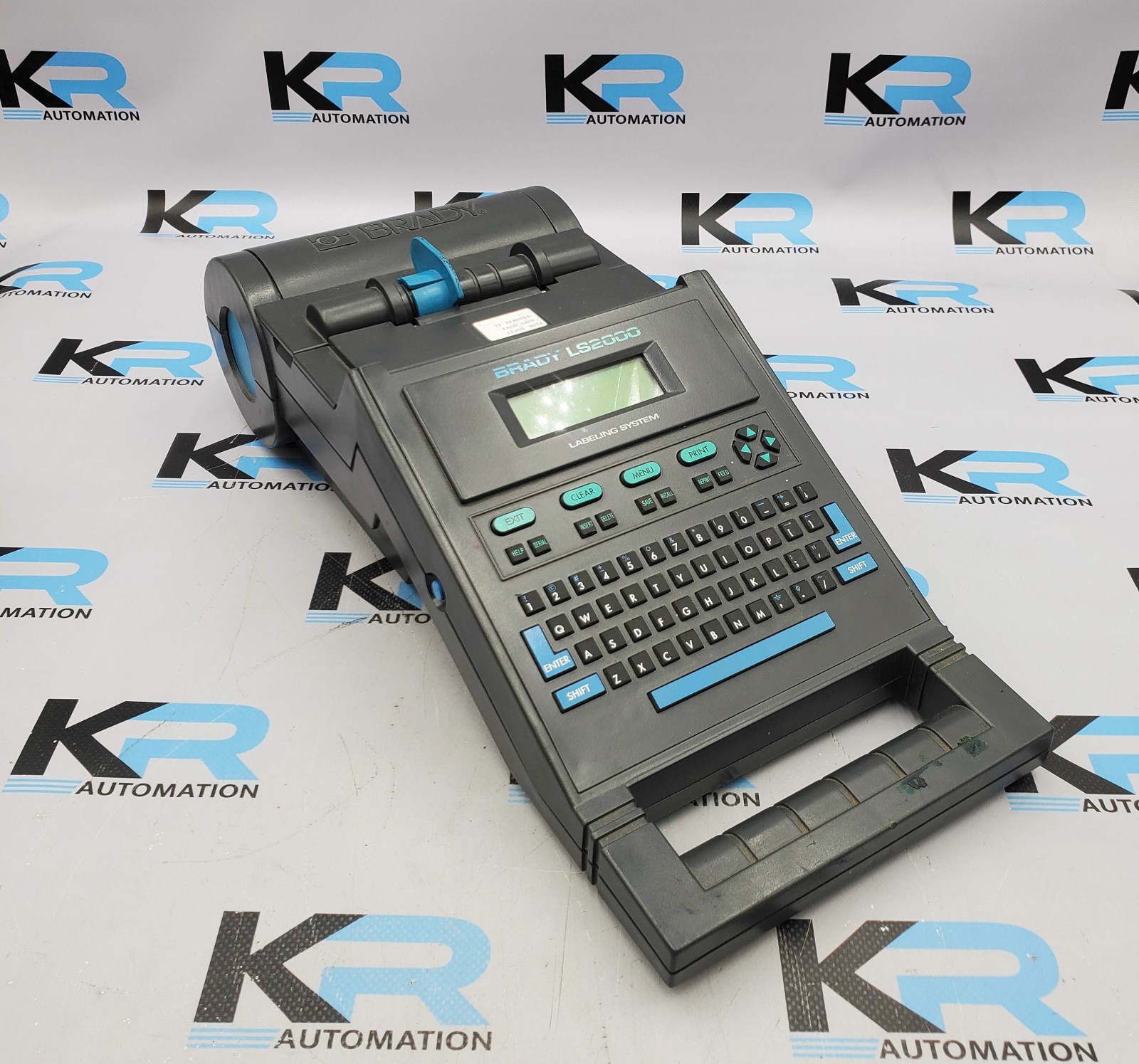 Brady LS2000 4-Line Portable Labeling Printer System W/ Power Cord