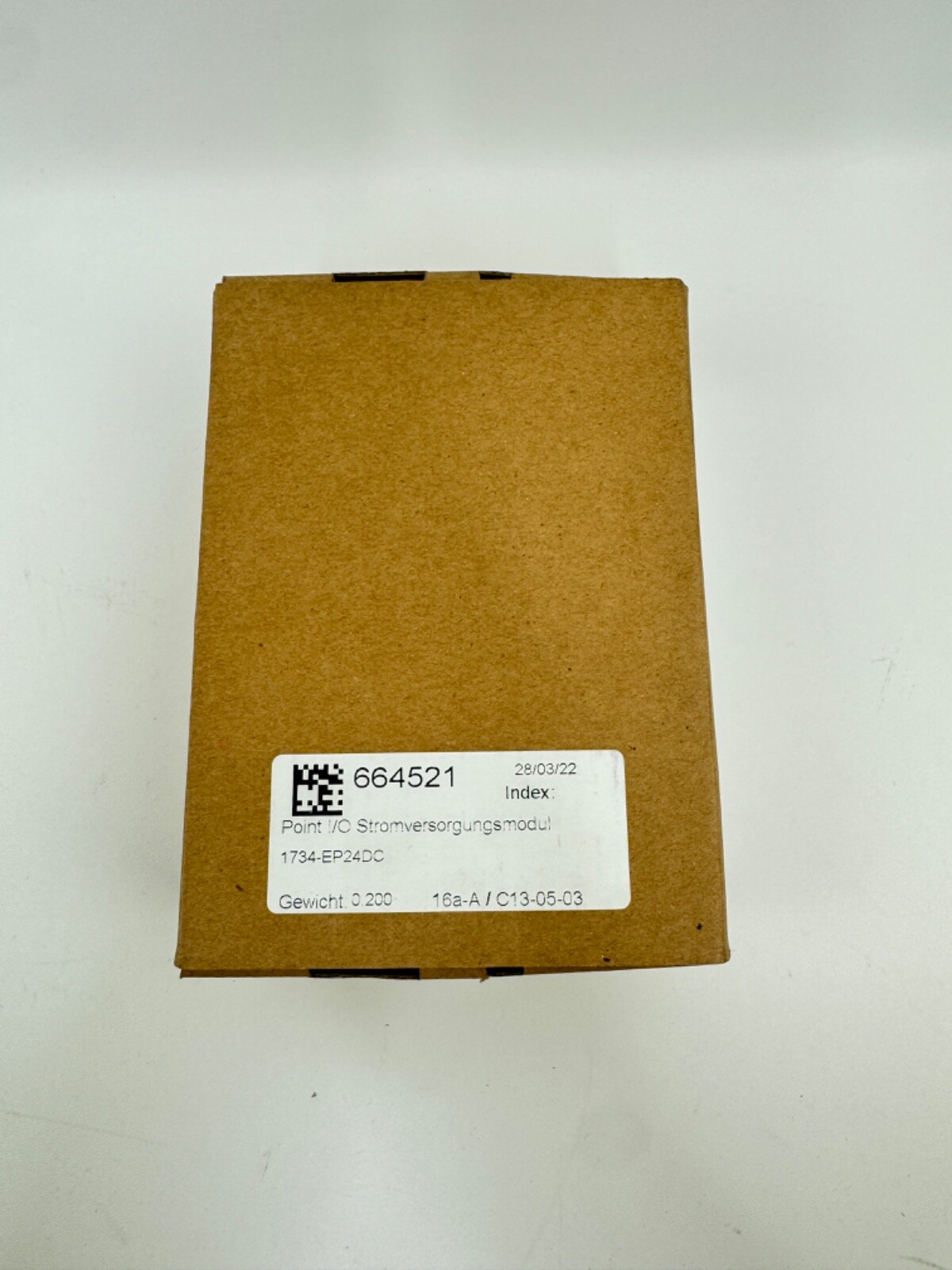 Allen-Bradley 1734-EP24DC POINT I/O Extension Power Moudule Ser B TX