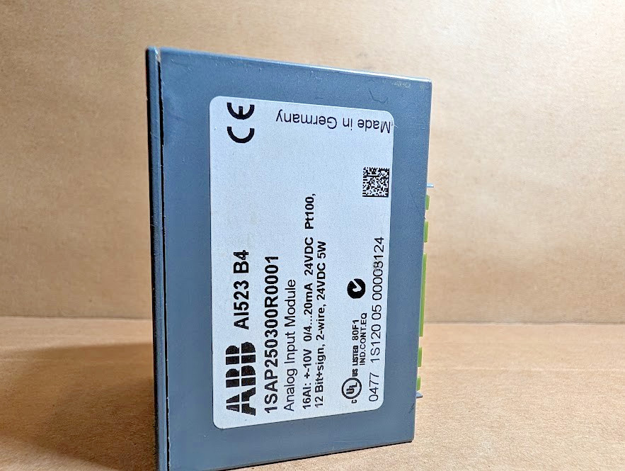 ABB AI523 Analog Input Module 1SAP250300R0001, 16 Point, U, I, RTD, DI (New NB)
